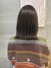 長野駅前【根元部分が気になる方に◎】カット＆根元ストレート￥9900