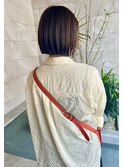 【1ミリにこだわるカット】/切りっぱなしボブ