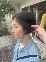 グート ヘアーメイク(gut HAIR MAKE)&nbsp;インナー×パープル