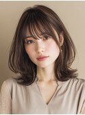 小顔ミディアム♯ミディアム＃30代＃40代