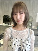 20代30代透明感◎ブリーチカラー×ラベンダーアッシュ夏カラー