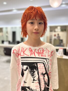 シュク 高円寺(SYUK) ビビットオレンジカラー/ハイトーン【植木】SYUK 高円寺