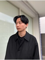 モヅ美容室 チェルム 四日市店(MOZ美容室 cheRm) カルマシャドウマッシュ×韓国風センターパート