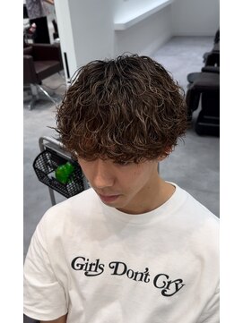 オーシャントーキョー 仙台(OCEAN TOKYO) 波巻きツイストスパイラルツーブロック刈り上げメンズパーマ