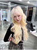 《RIHO》ブロンドhair^^スタイリング 38mm