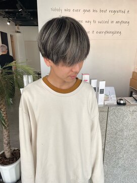 メンズサロン キング 高槻店(Men’s salon K!ng) 波巻きツイストスパイラルパーマ/フェザーパーマ/眉毛/メンズ