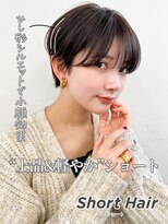 スタートウキョウ 渋谷(STAR TOKYO)&nbsp;20代ショートヘア◎ミニボブ×透明感アッシュ◎愛されヘア