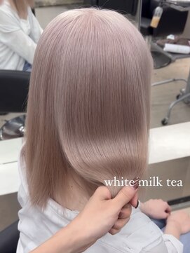 ペレ 栄店(PELE) 黒髪/クラゲヘアー/オリーブグレー/小顔/ココアベージュ/栄