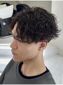 波巻きツイストスパイラル/波巻きパーマ/ツイストスパイラル