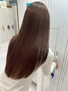 モナ 髪質改善(MONA) 【MONA】ラテカラー/ロング/髪質改善/カフェラテカラー