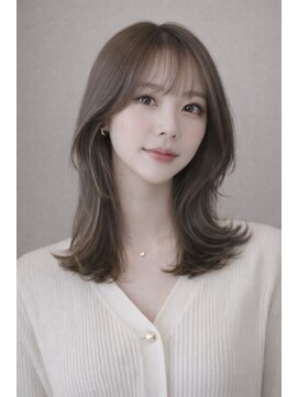 レム 仙台店(L.E.M) 【レイヤーボブ/透明感カラー】