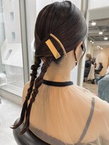 ウーブ 銀座(UUVE)&nbsp;ミルクティーブロンド/ワンホンレイヤー[銀座/銀座一丁目駅]