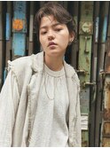 ■抜け感ショコラベージュショートウルフM.SLASHたまプラーザ9-7