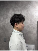 スピン 本八幡(SPIN)&nbsp;MEN’S HAIR/サーフカール/刈り上げセンターパート/本八幡