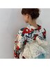 浴衣でおでかけ♪着付け+ヘアアレンジ¥8800