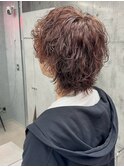 シャドウパーマ　ニュアンスパーマ　サーフカール