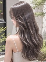 ソース 枚方(SOURCE)&nbsp;透明感シアーグレージュロング