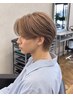 【FIRST】似合わせカラー『ダブルブリーチカラー』＋『カット』￥22000