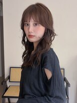 フィルムス ヨコハマ プラス(FILMS 横浜 +)&nbsp;デジタルパーマ/ミディアムレイヤー/韓国巻き風/顔周りカット