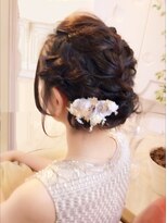 ヘアーデザイン ヴィフ(HAIR DESIGN vif) お客様スタイル☆ショートヘアのパーティーアレンジ