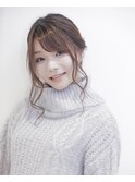 女子力アップ！いつもと違う★ナチュラルおだんごアレンジ