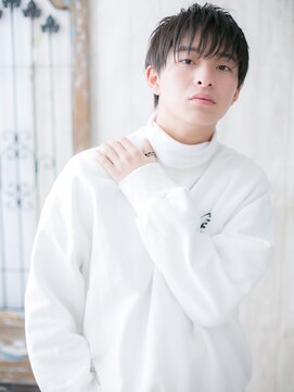 メンズヘア ビーセカンド 草加店(MENS HAIR B-2) 前髪がポイント!モテる!無造作ショートH