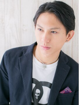 グルーミングサロン バーバー キャッスル 北浦和西口(Grooming salon Barber Castle) アップバング&セミウエット七三スタイルJ