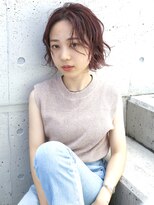 バース(BIRTH)&nbsp;天神【BIRTH】大人かわいいセンターパートウエーブボブ　14