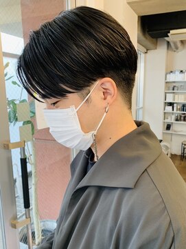 バイフィフス 原宿/表参道(by fifth) ◇センターパート ニュアンスパーマ 韓国ヘア 前下がり