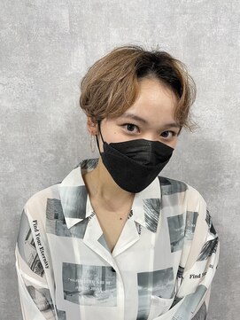 シールドヘアー 沖縄 新都心(C'LD Hair) 【 C’LD 】お客様スタイル_ふわくしゅパーマショート