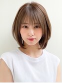 ★ワンカールひし形ミニウルフホワイトグレージュミディ