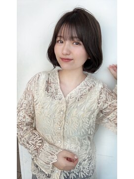 エールバイボヌール(Ere by Bonheur) 韓国風タンバルモリ♪簡単アレンジボブ