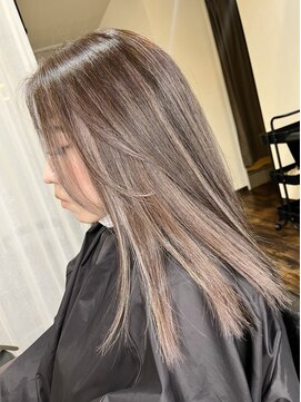 ファンド 千葉(fand) ハイライト/ラベージュ/バレイヤージュデザインカラー