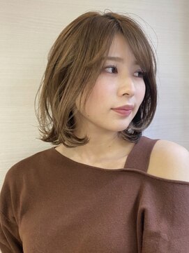 アフロディーテ ギンザ 秋葉原店(APHRODITE GINZA) グレージュカラー/ボブウルフ/黒髪/ココアベージュ/秋葉原