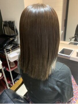 エイム ヘア リンク 長津田店(eim hair rink) オリーブベージュ