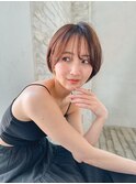 【joemi】大人ガーリーチョコレートナチュラルショート(小倉太郎