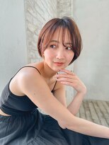 ジョエミバイアンアミ(joemi by Un ami)&nbsp;【joemi】大人ガーリーチョコレートナチュラルショート(小倉太郎