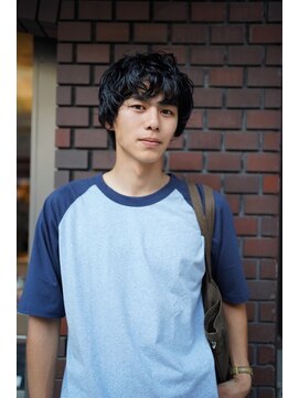 ハマモト メンズマッシュパーマ