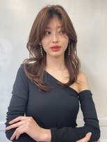 ロフティー 清澄白河(LOFTY)&nbsp;艶髪ロング/センターパート/韓国ヘア/髪質改善/清澄白河/錦糸町