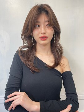 ロフティー 清澄白河(LOFTY) 艶髪ロング/センターパート/韓国ヘア/髪質改善/清澄白河/錦糸町