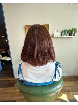 アンドヘアー(&hair) 王道のピンクブラウン