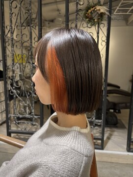 リリー(Lily) オレンジイヤリングカラー