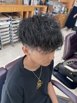 バディー ヘアー(Buddy Hair) 【王道Vマッシュ】波巻きパーマ