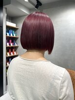 シャルムバイケンジ(Charm.by KENJE)&nbsp;【1ブリーチ】秋おすすめ！「落ち着きピンクカラー」