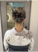 成人式・卒業式アレンジ　カチモリヘア