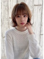 ニスル 町田店(NISURU)&nbsp;似合わせカット/大人ガーリー/ダークアッシュ/着物/町田/町田駅