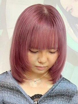 ウィコ 新宿(WICO) ラベンダーピンク[新宿駅/ボブルフ/ダブルカラー/小顔]