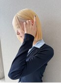 ホワイトブロンドカラー