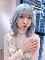 リル ラウム 原宿(LiL Raum)&nbsp;水色カラー ペールブルー