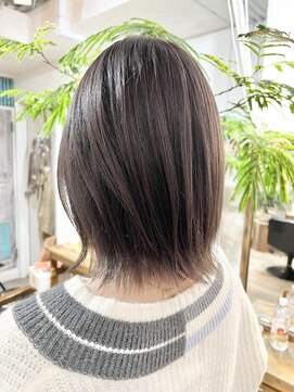 ロア インターナショナル 新宿店(LoA International) 【LoA】ブリーチなしラベンダーグレージュアッシュ